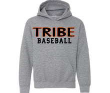 Load image into Gallery viewer, Tribe baseball hooded sweatshirt-youth
