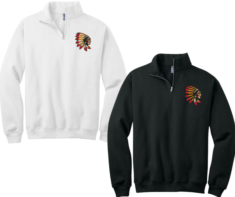 Warrior quarter zip sweatshirt