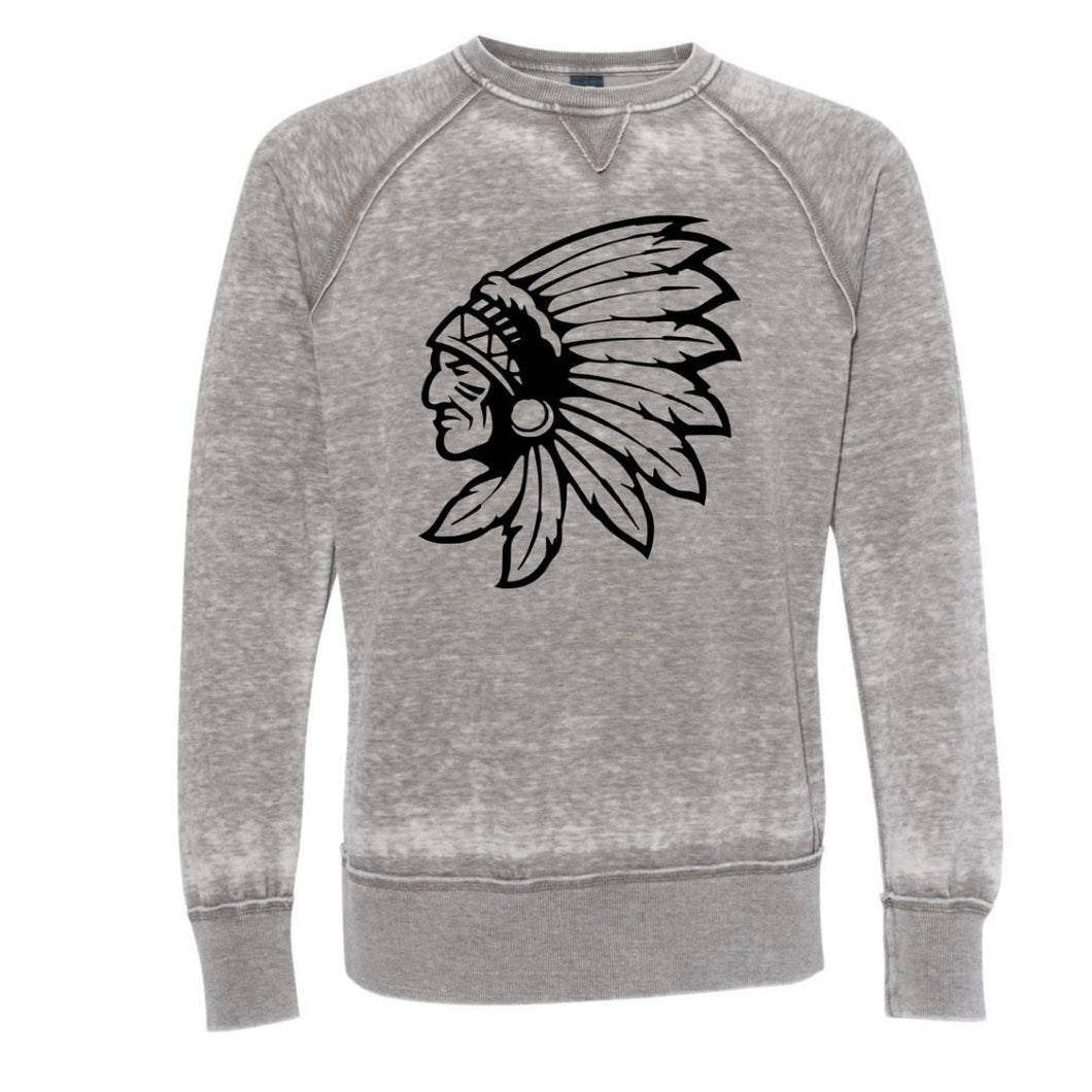 Warrior head crewneck