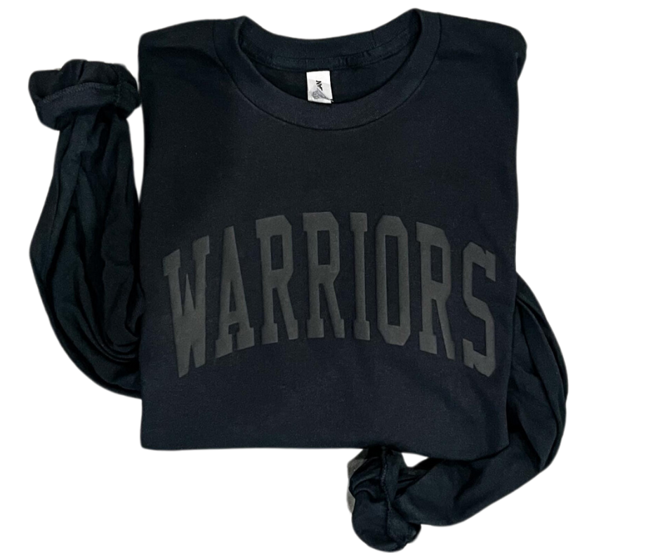 Warrior Puff Print